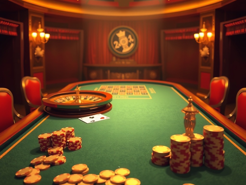 Editorial banner illustrating the Diwa Lucky live casino floor with chips and a card shoe